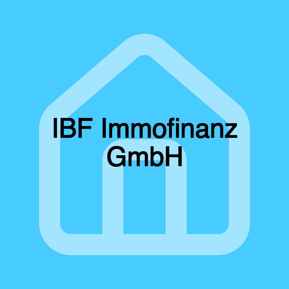 IBF Immofinanz GmbH