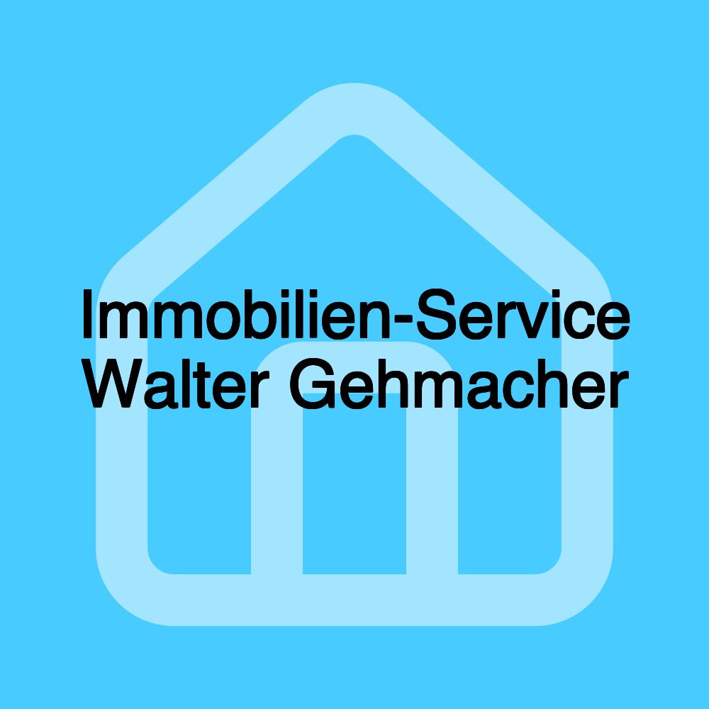 Immobilien-Service Walter Gehmacher