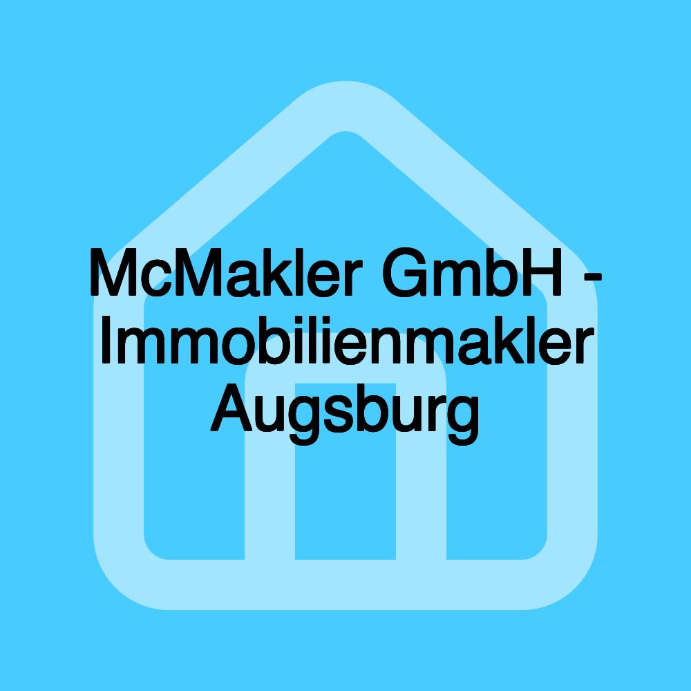 McMakler GmbH - Immobilienmakler Augsburg