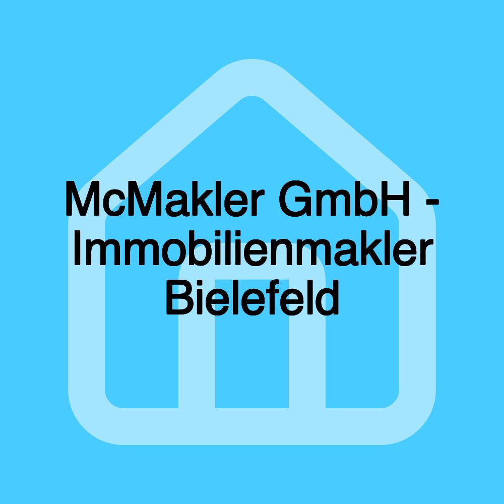 McMakler GmbH - Immobilienmakler Bielefeld