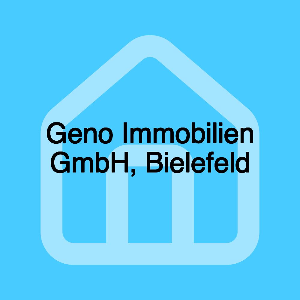 Geno Immobilien GmbH, Bielefeld