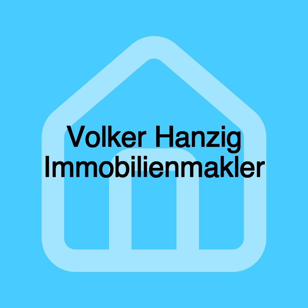 Volker Hanzig Immobilienmakler