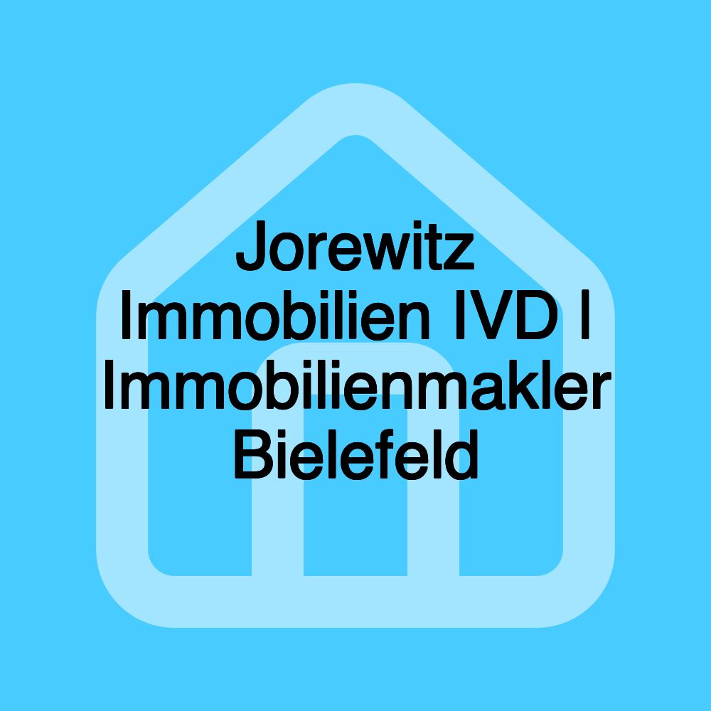 Jorewitz Immobilien IVD | Immobilienmakler Bielefeld