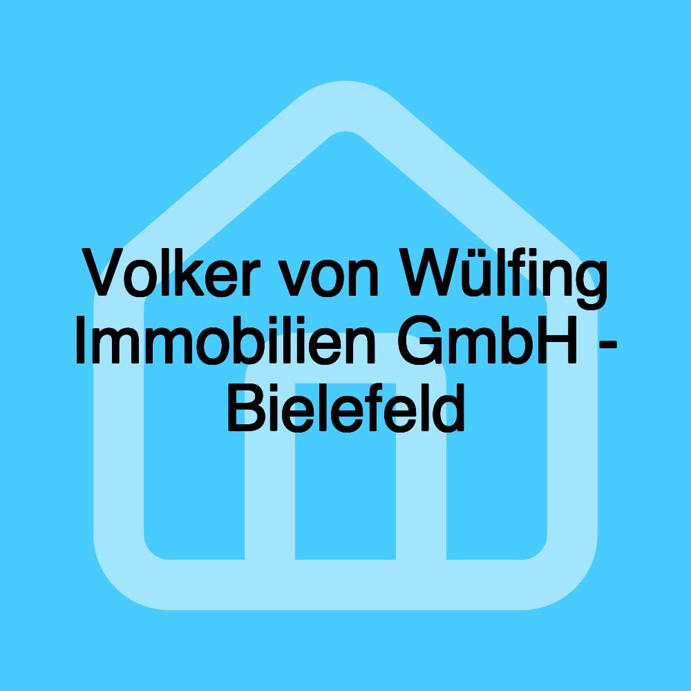 Volker von Wülfing Immobilien GmbH - Bielefeld