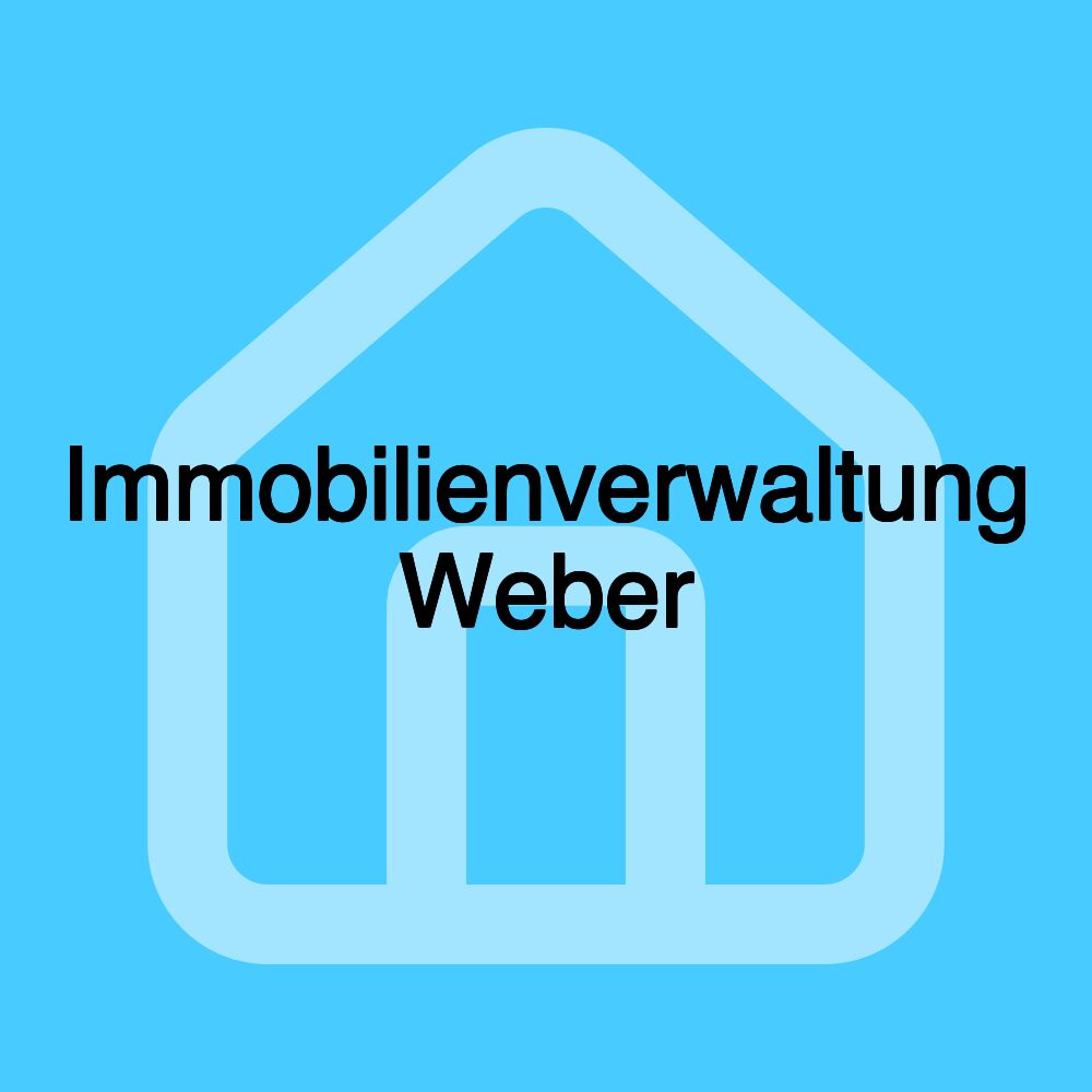 Immobilienverwaltung Weber