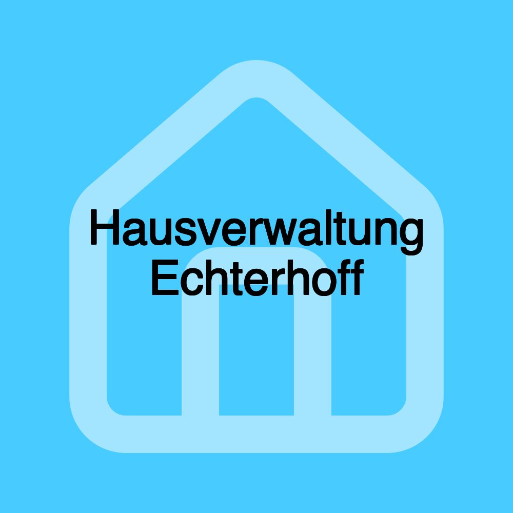 Hausverwaltung Echterhoff