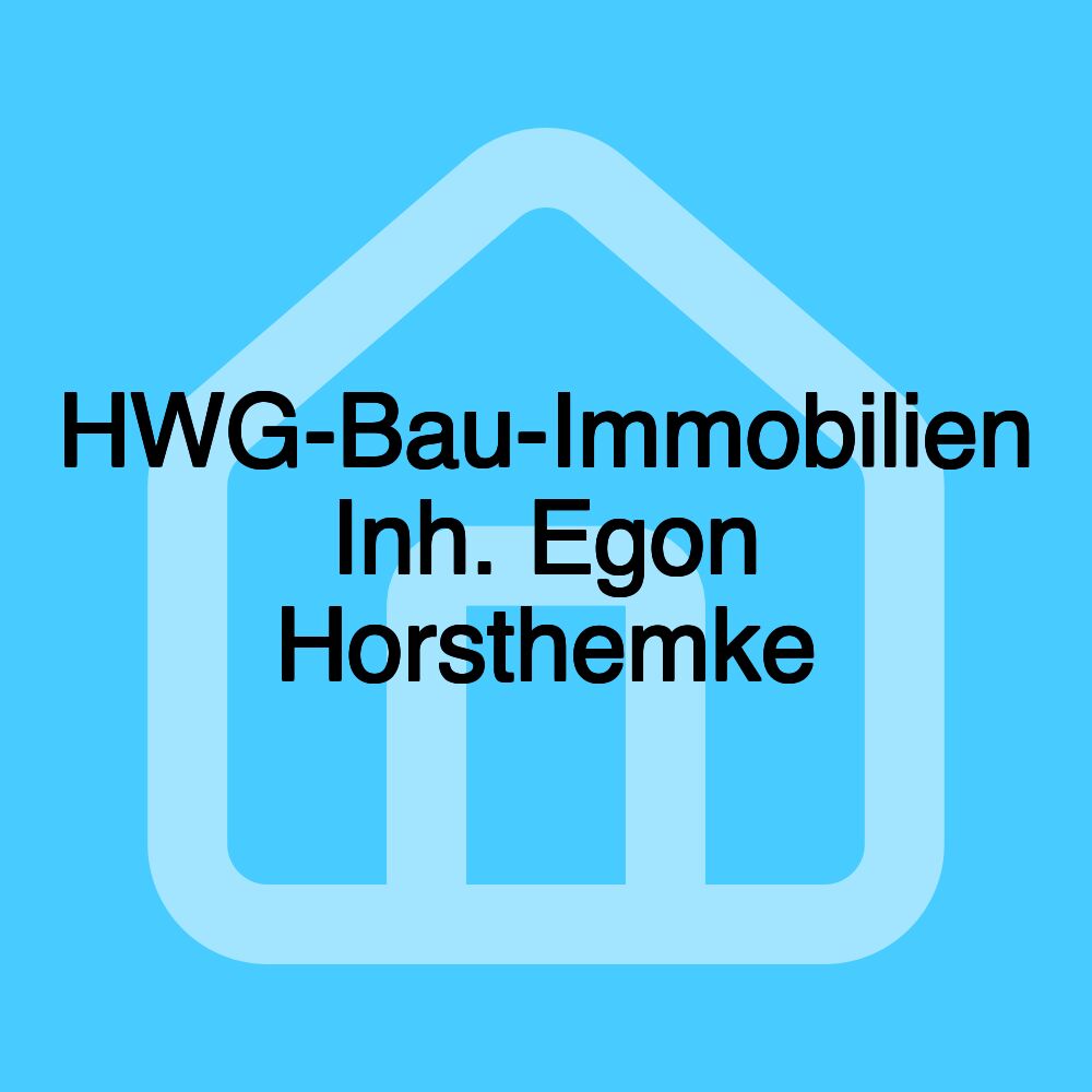 HWG-Bau-Immobilien Inh. Egon Horsthemke