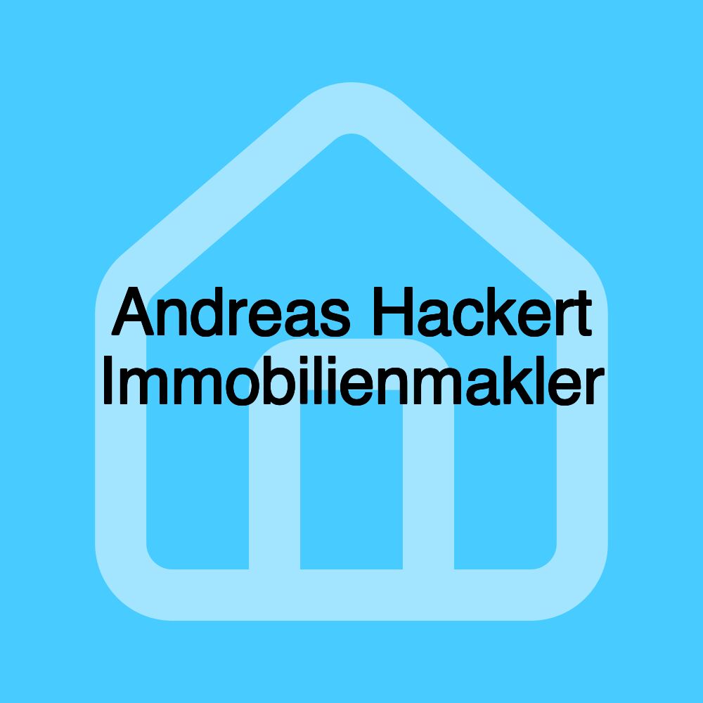 Andreas Hackert Immobilienmakler