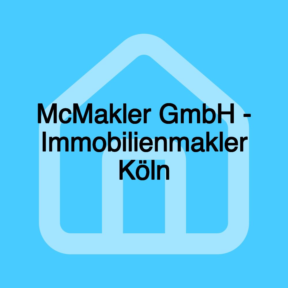 McMakler GmbH - Immobilienmakler Köln