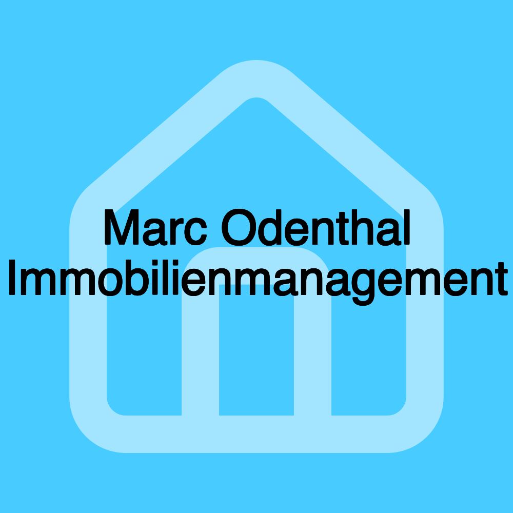 Marc Odenthal Immobilienmanagement