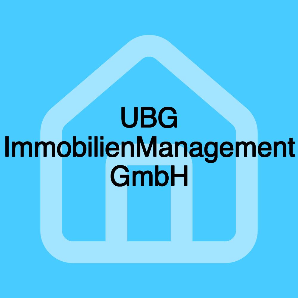 UBG ImmobilienManagement GmbH