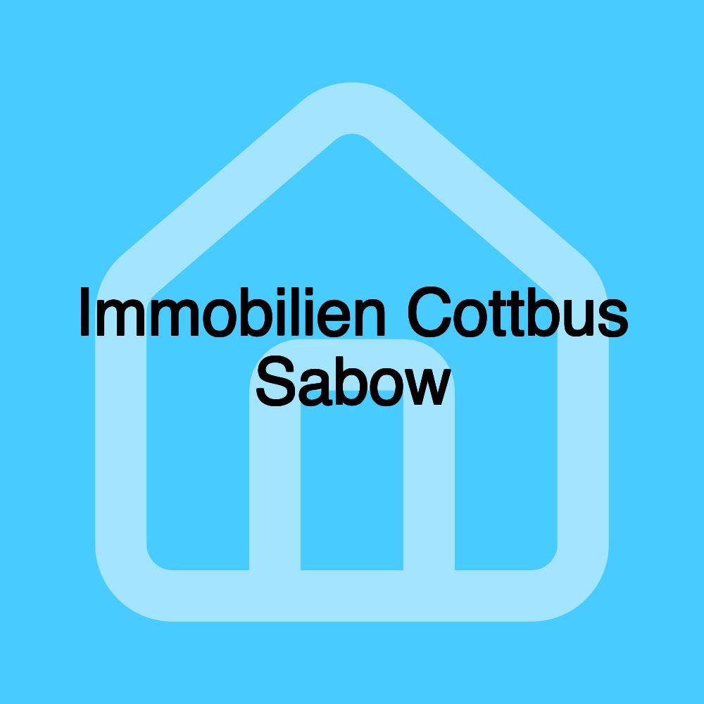 Immobilien Cottbus Sabow