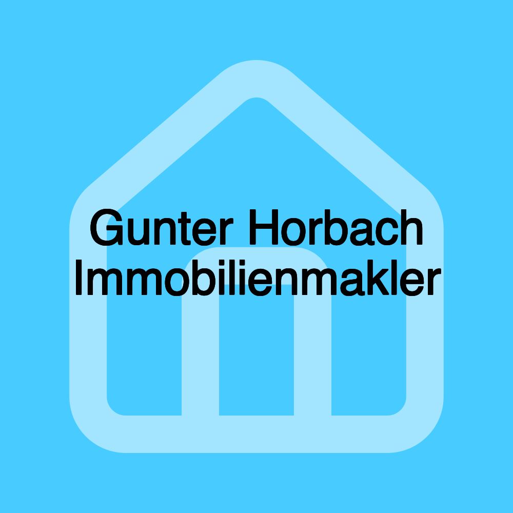 Gunter Horbach Immobilienmakler