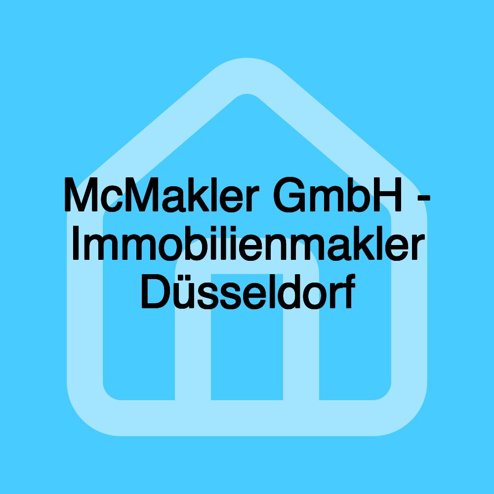 McMakler GmbH - Immobilienmakler Düsseldorf