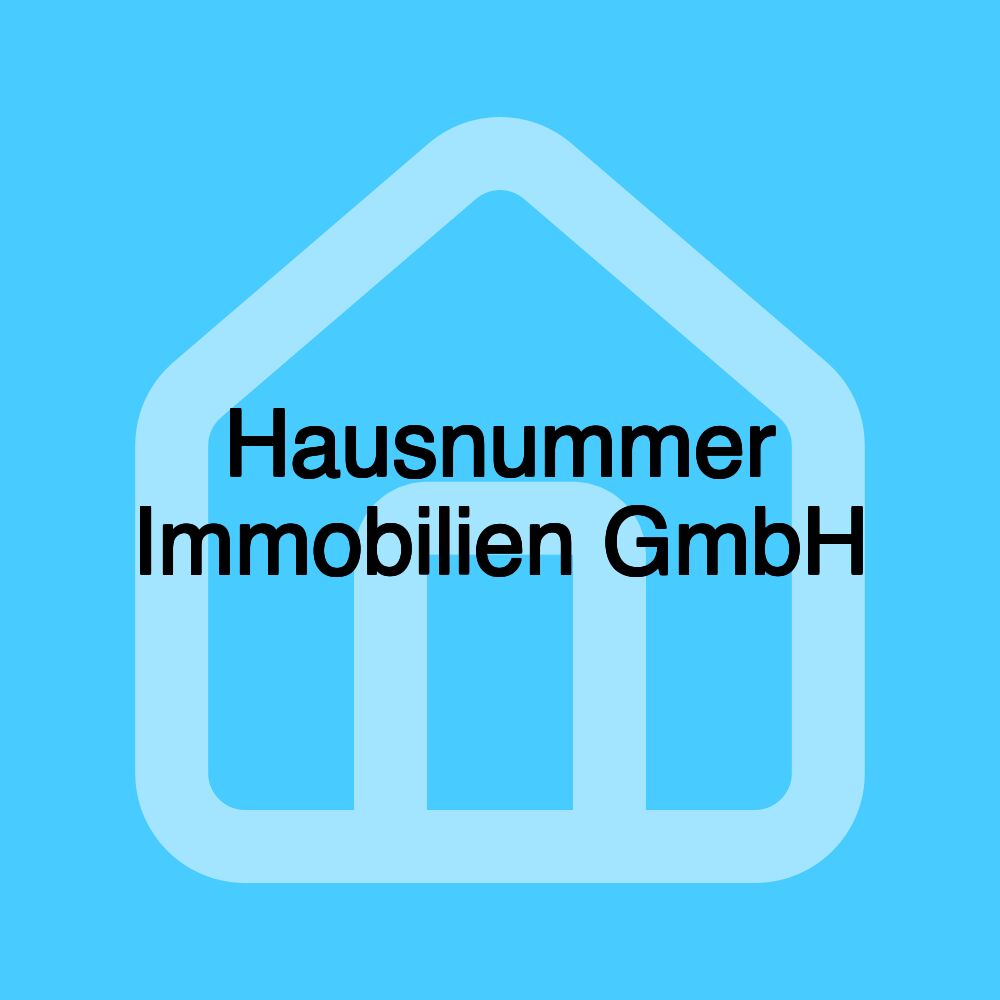 Hausnummer Immobilien GmbH