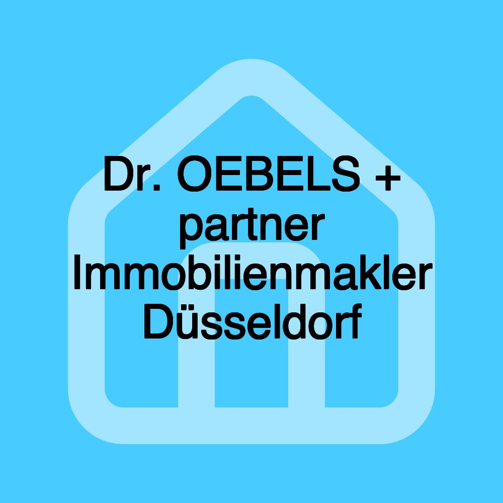 Dr. OEBELS + partner Immobilienmakler Düsseldorf