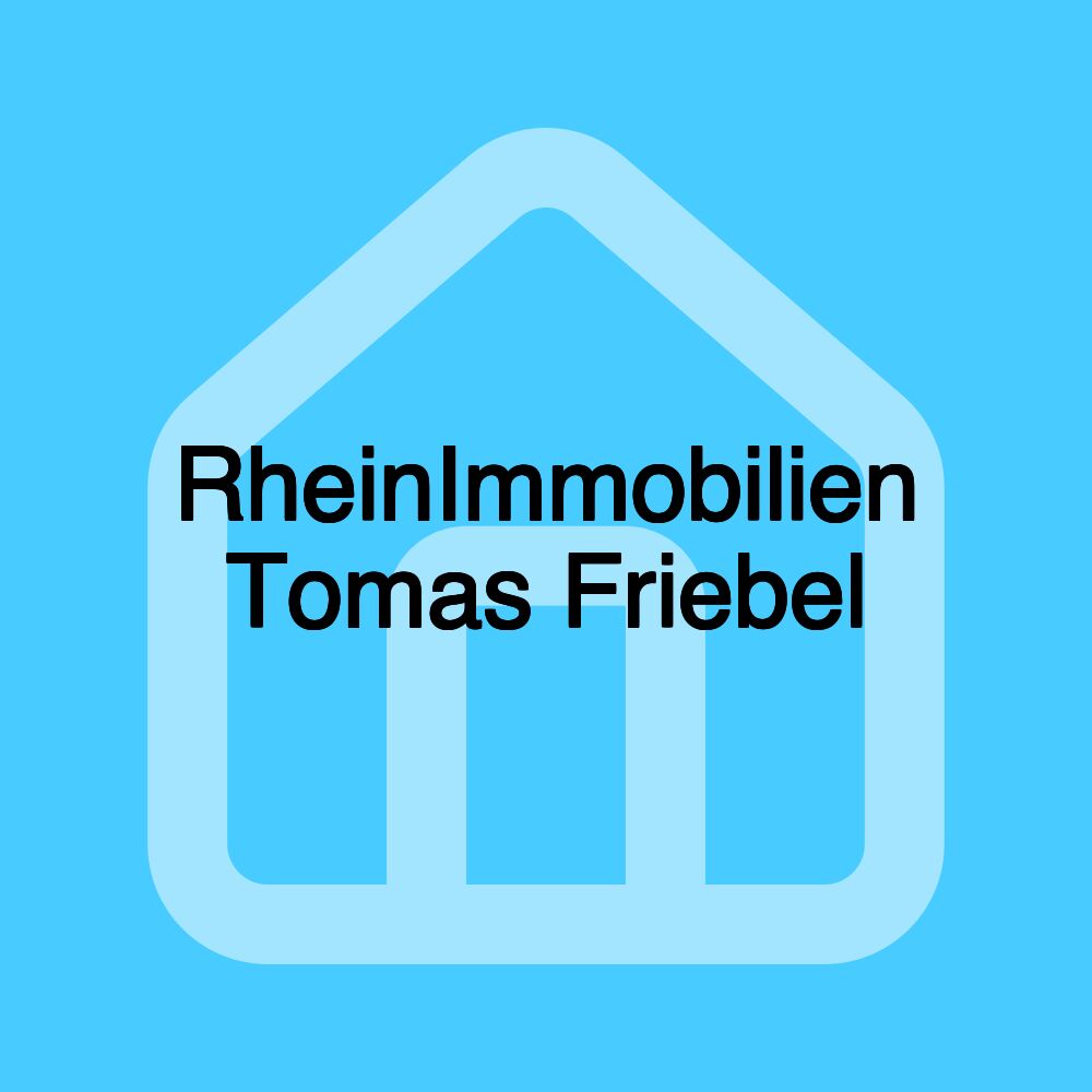 RheinImmobilien Tomas Friebel