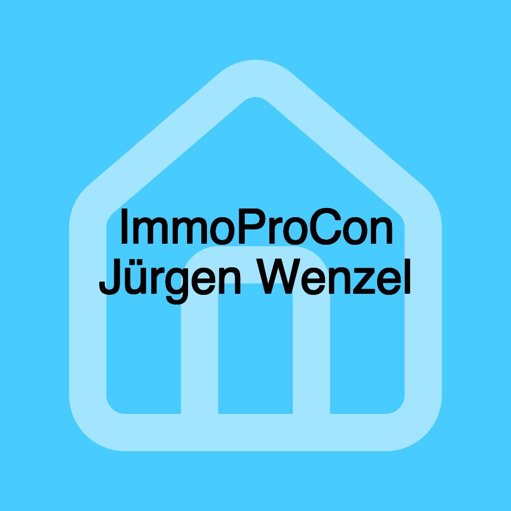 ImmoProCon Jürgen Wenzel