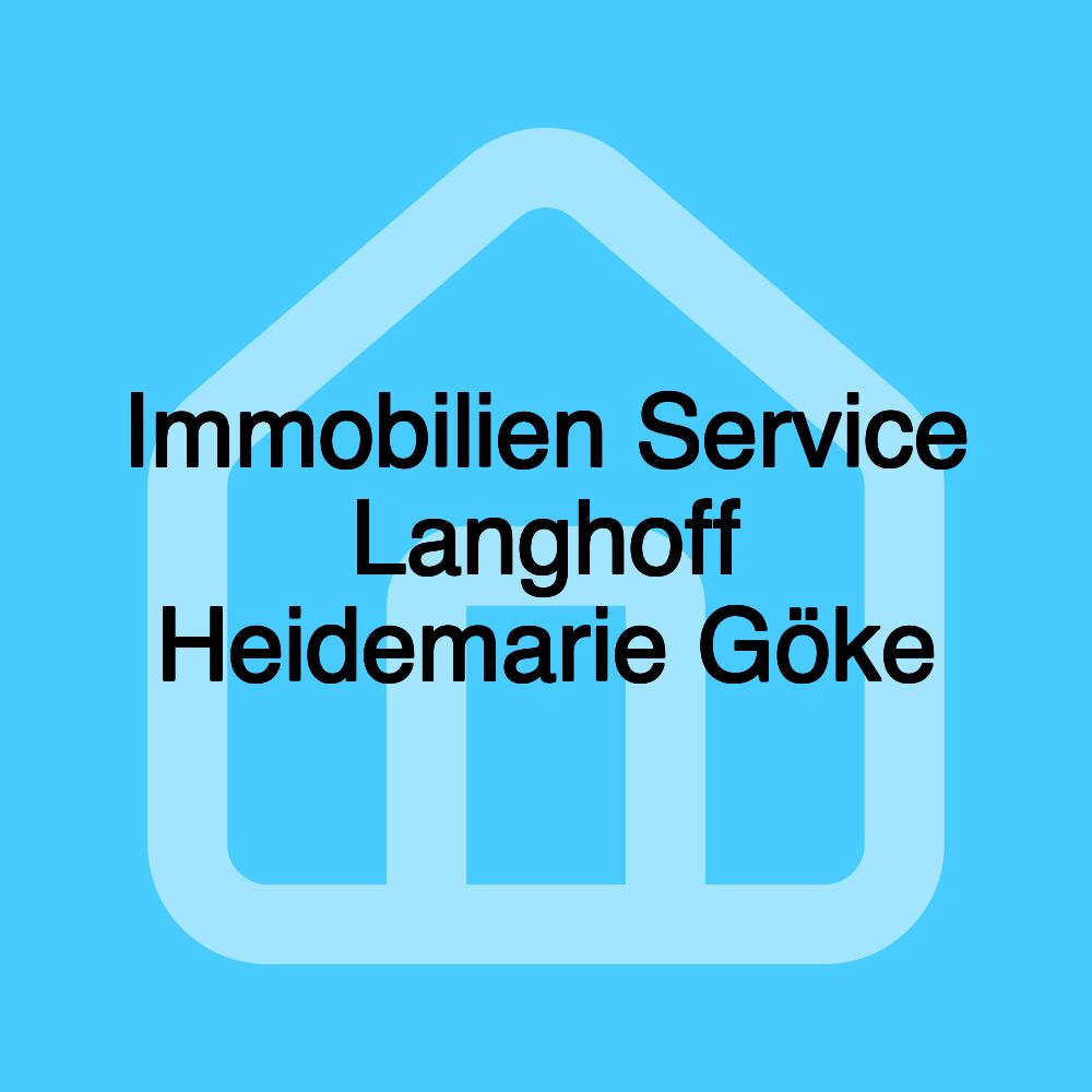 Immobilien Service Langhoff Heidemarie Göke