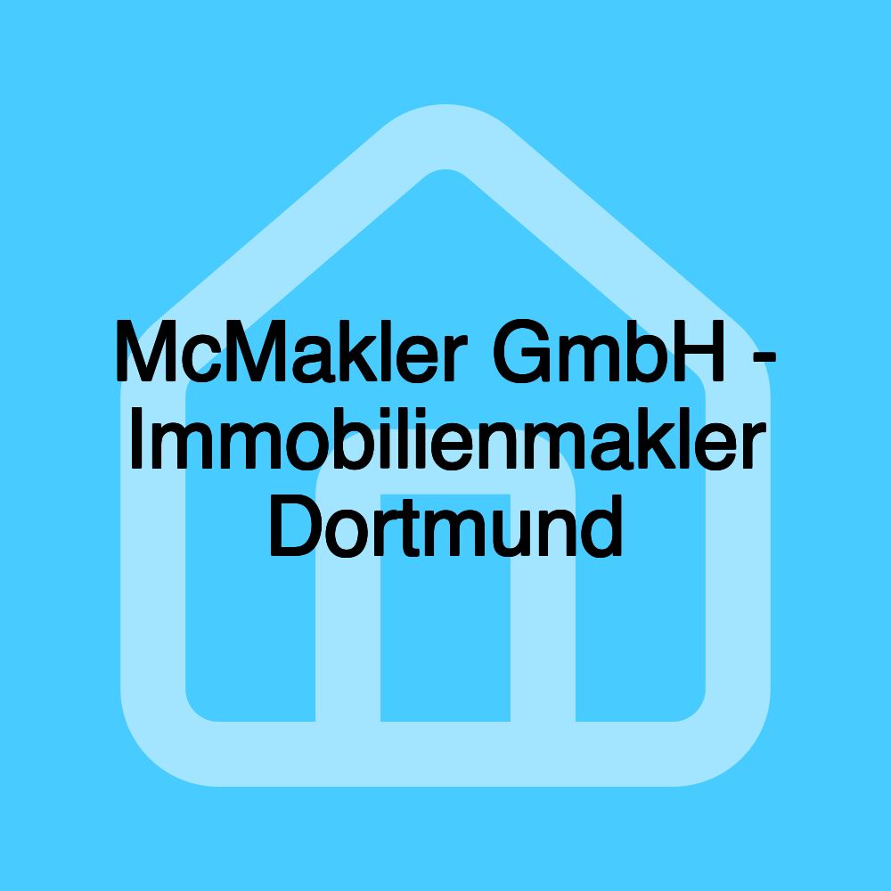 McMakler GmbH - Immobilienmakler Dortmund