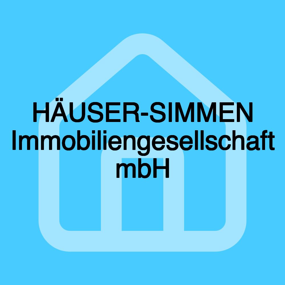 HÄUSER-SIMMEN Immobiliengesellschaft mbH