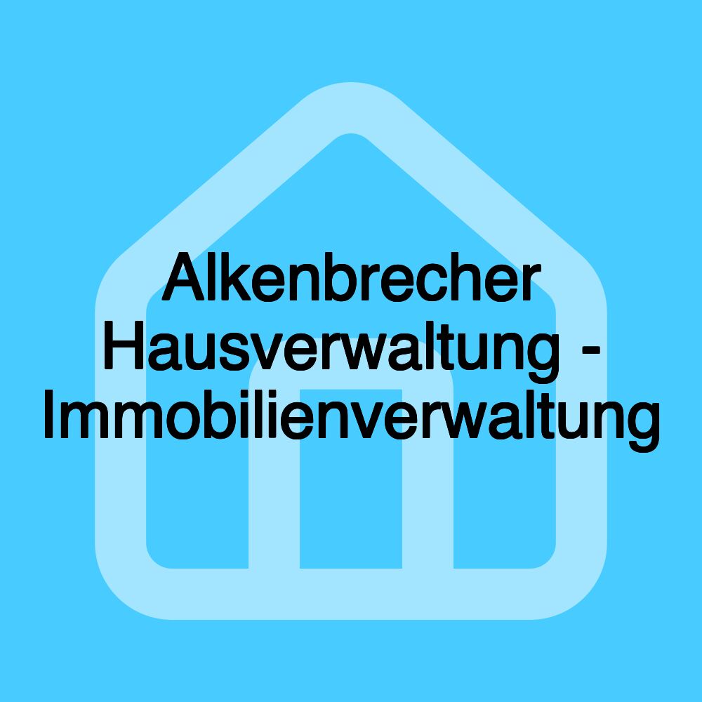 Alkenbrecher Hausverwaltung - Immobilienverwaltung