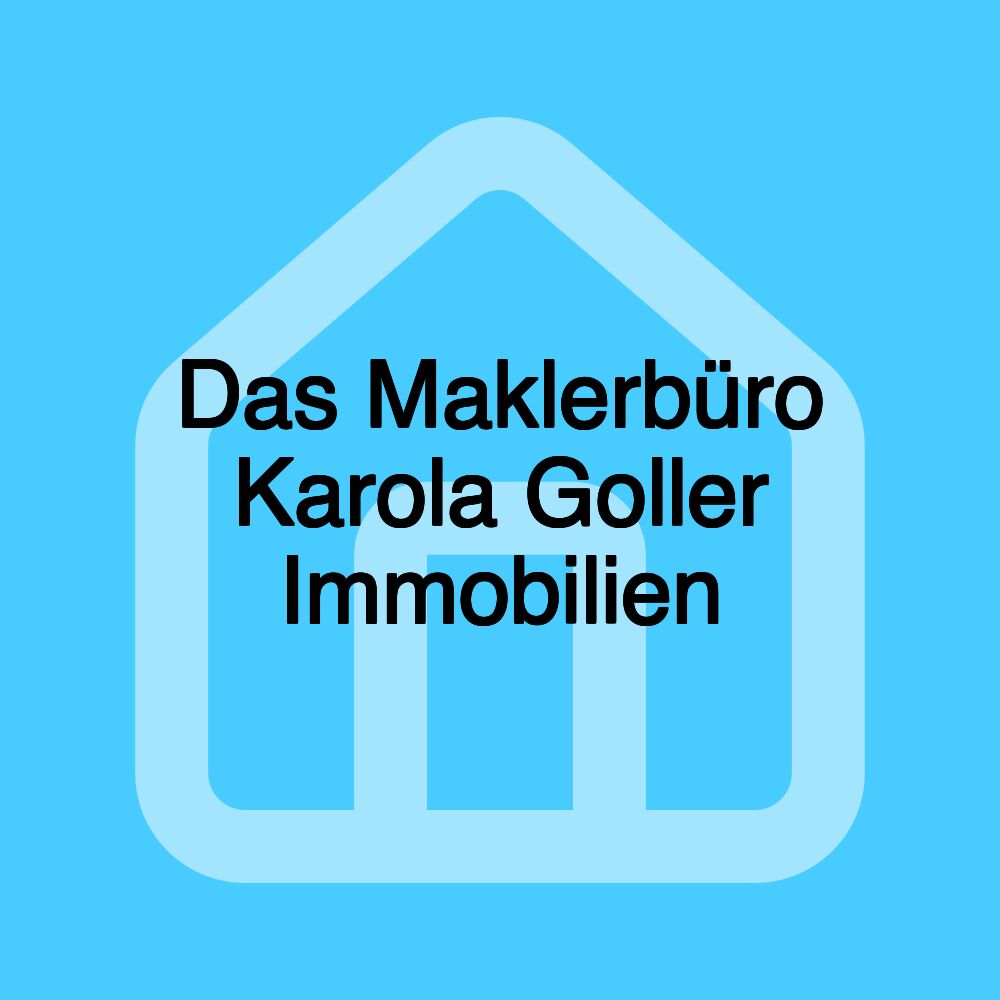 Das Maklerbüro Karola Goller Immobilien