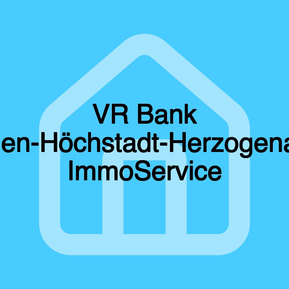 VR Bank Erlangen-Höchstadt-Herzogenaurach ImmoService