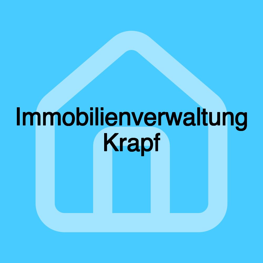 Immobilienverwaltung Krapf