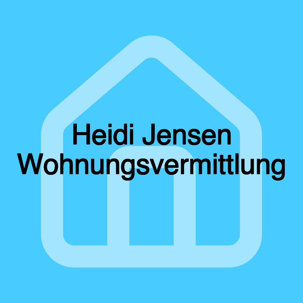 Heidi Jensen Wohnungsvermittlung