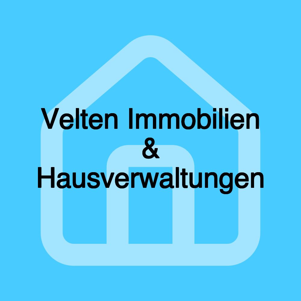 Velten Immobilien & Hausverwaltungen