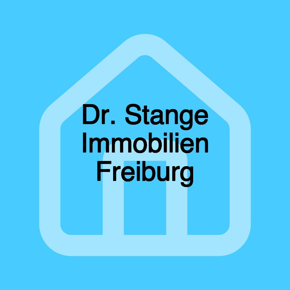 Dr. Stange Immobilien Freiburg