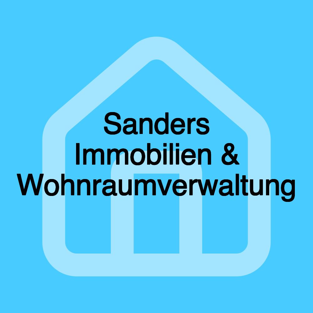 Sanders Immobilien & Wohnraumverwaltung