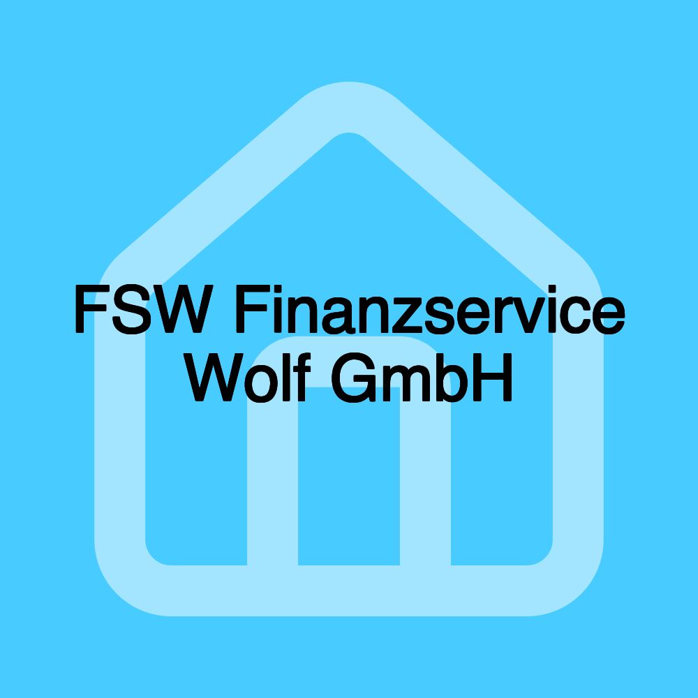 FSW Finanzservice Wolf GmbH