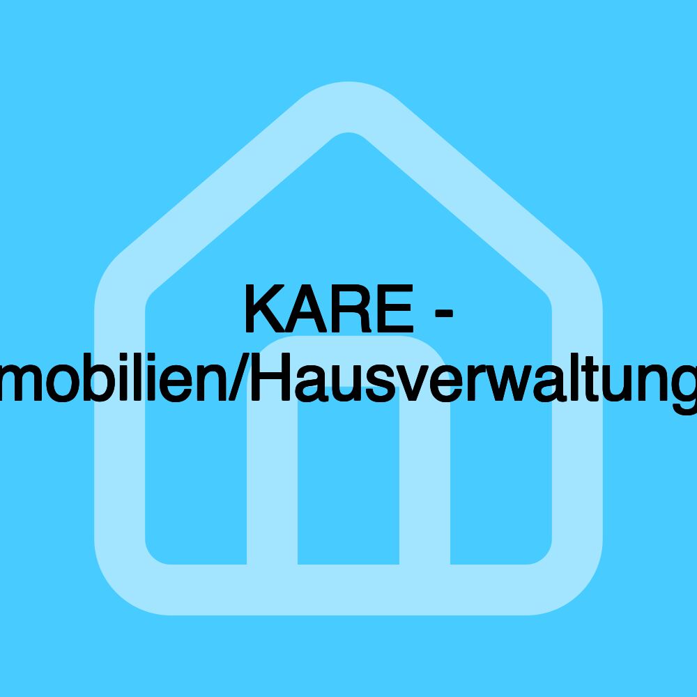 KARE - Immobilien/Hausverwaltungen