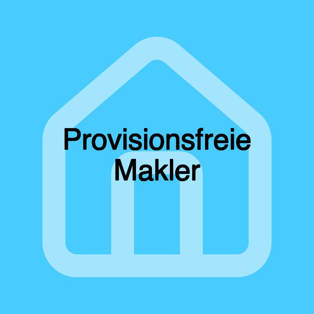 Provisionsfreie Makler