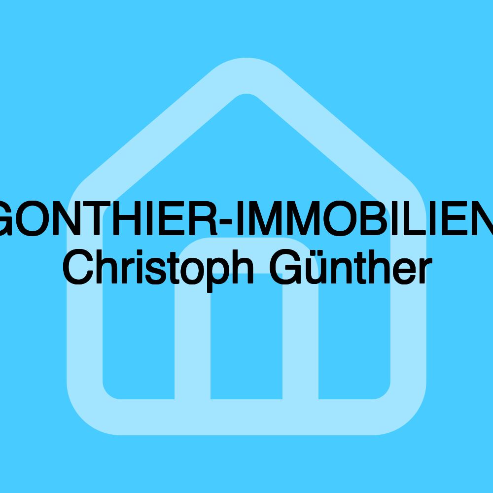 GONTHIER-IMMOBILIEN: Christoph Günther