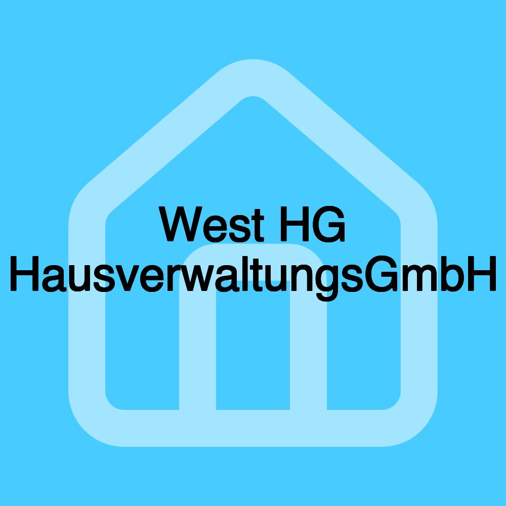 West HG HausverwaltungsGmbH