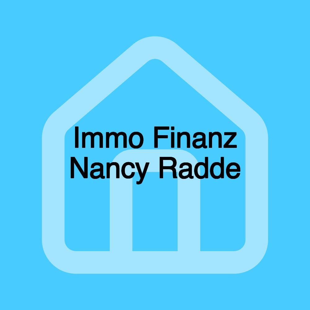 Immo Finanz Nancy Radde