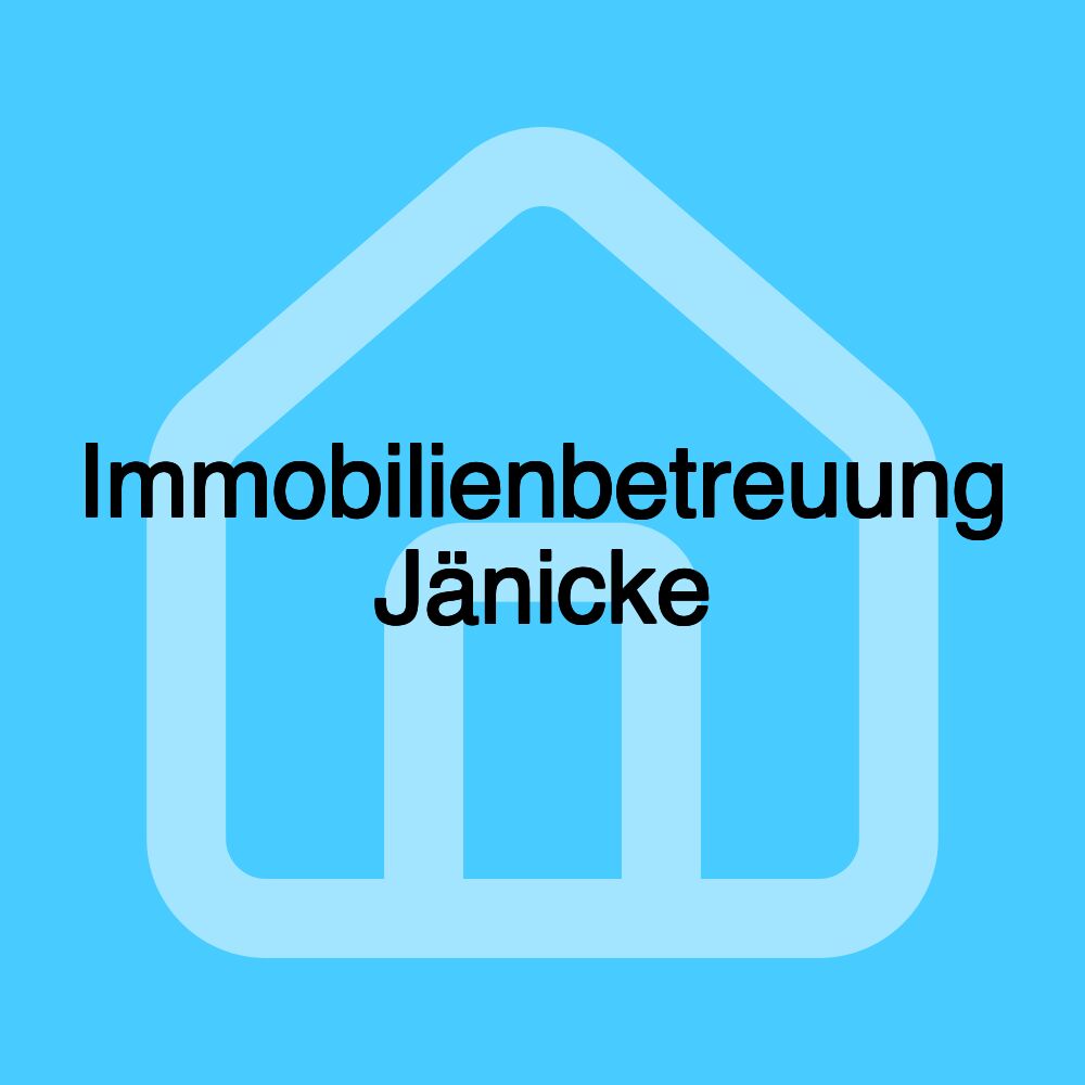 Immobilienbetreuung Jänicke