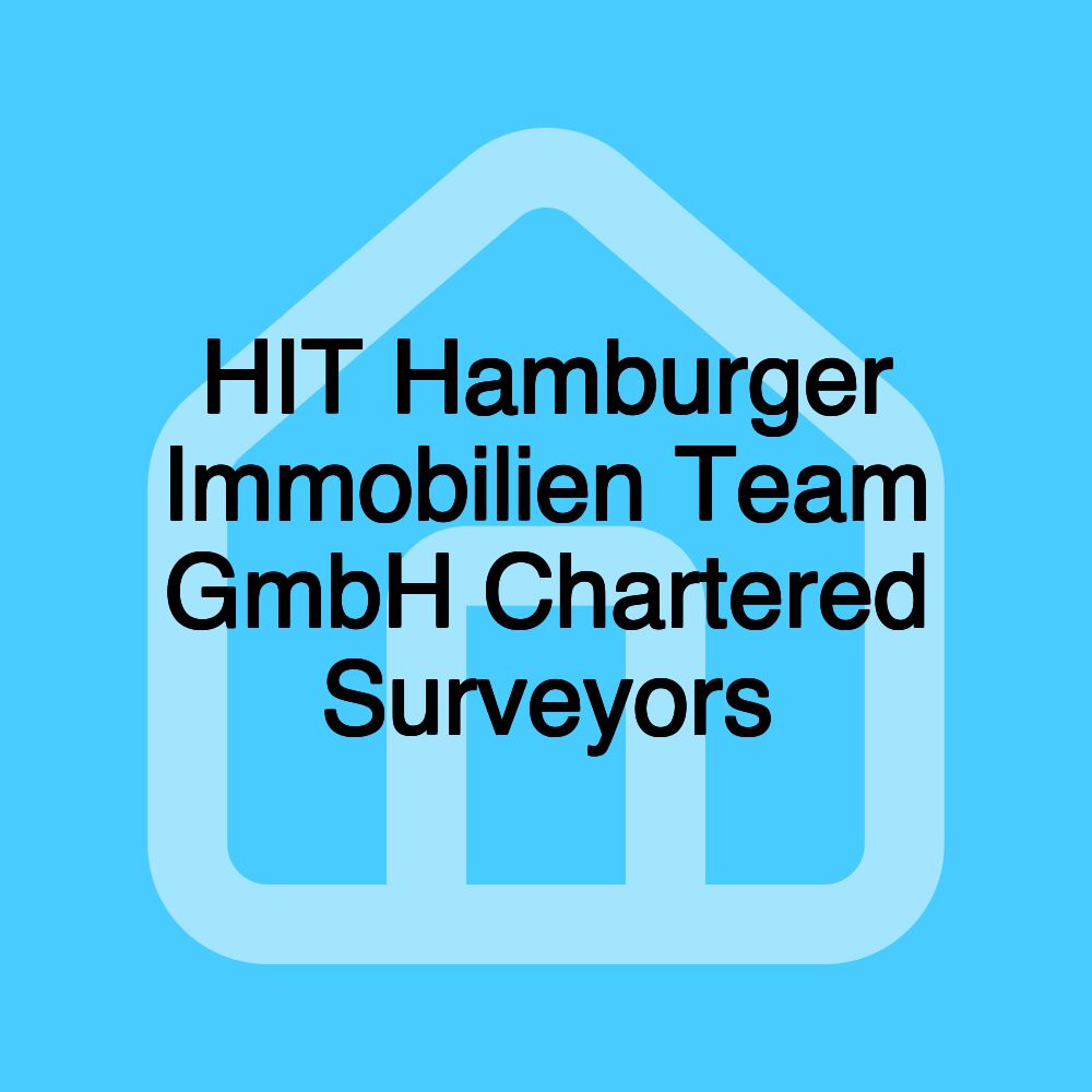 HIT Hamburger Immobilien Team GmbH Chartered Surveyors