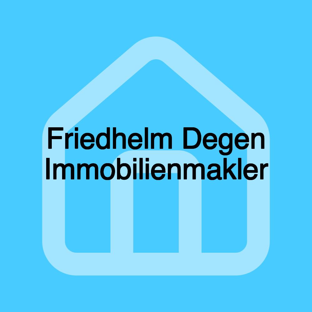 Friedhelm Degen Immobilienmakler