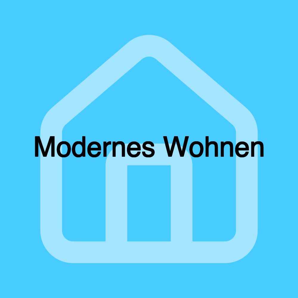 Modernes Wohnen