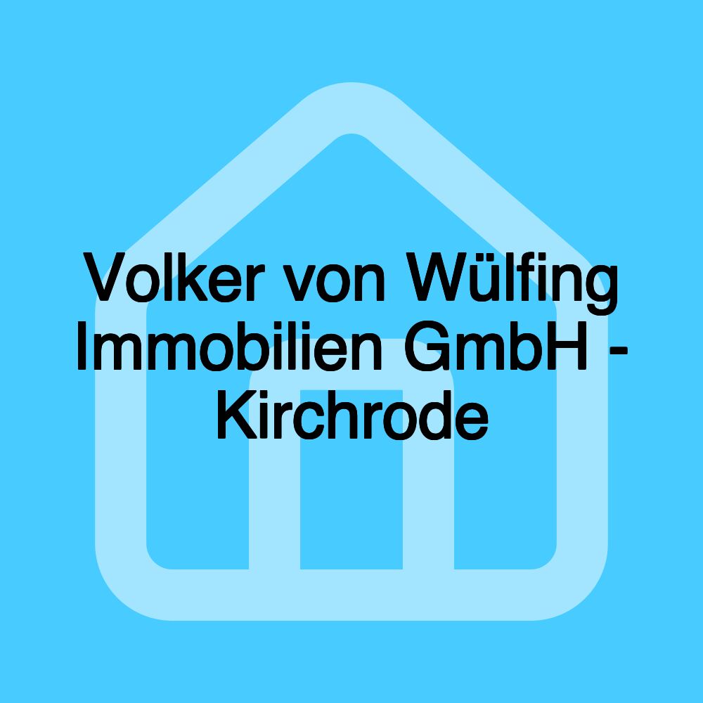 Volker von Wülfing Immobilien GmbH - Kirchrode