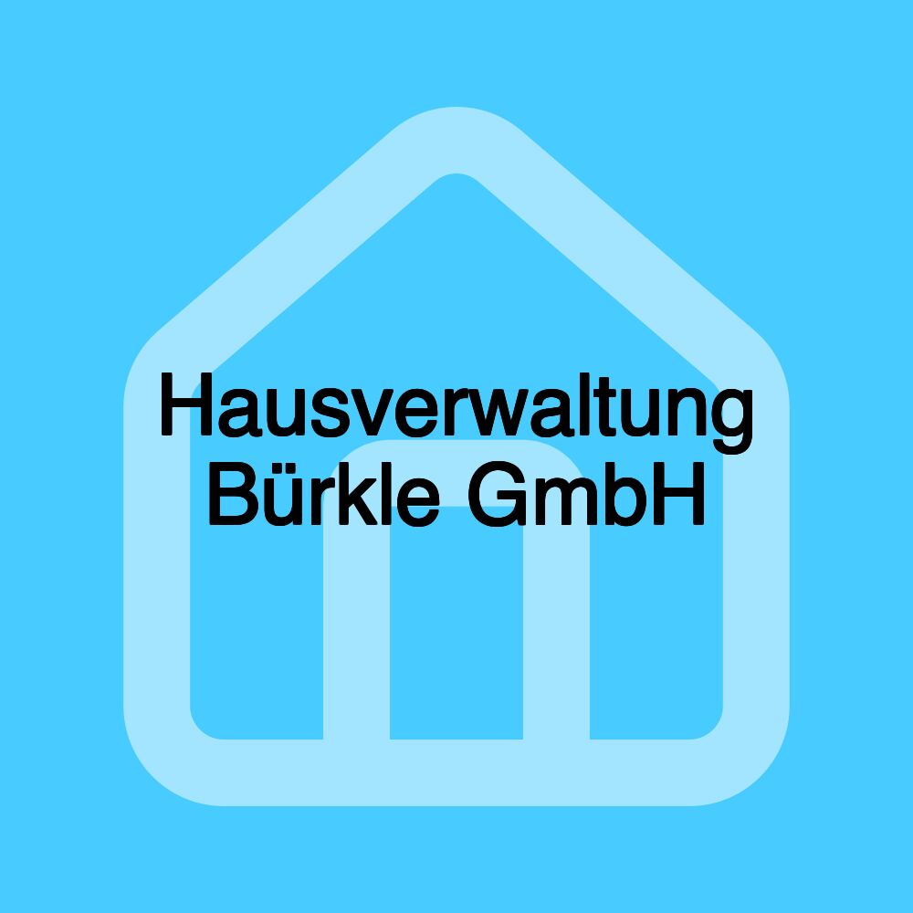 Hausverwaltung Bürkle GmbH