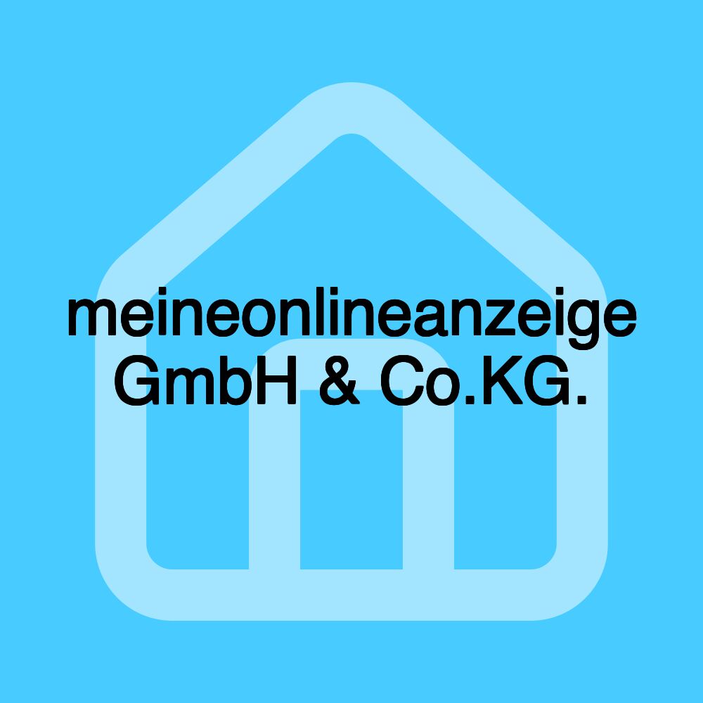 meineonlineanzeige GmbH & Co.KG.