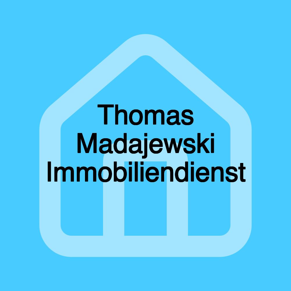 Thomas Madajewski Immobiliendienst