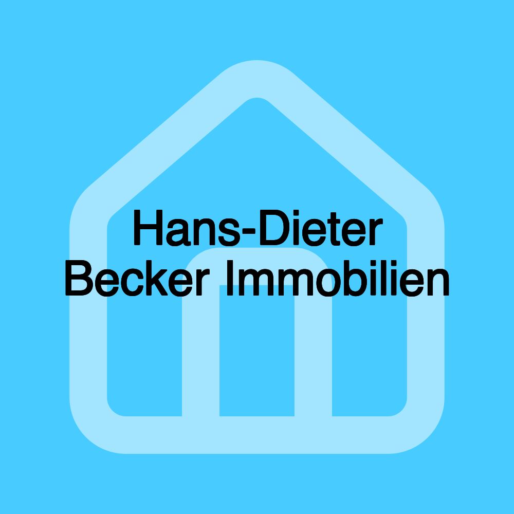 Hans-Dieter Becker Immobilien