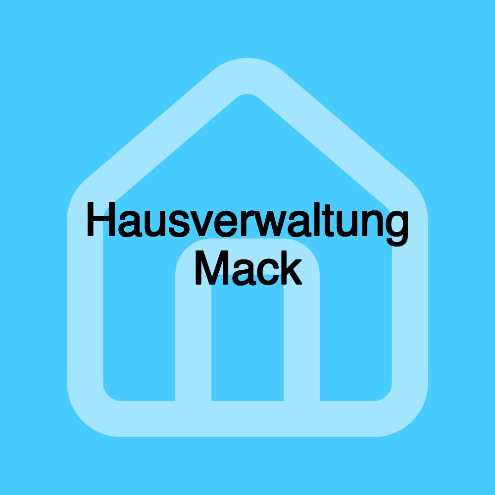 Hausverwaltung Mack