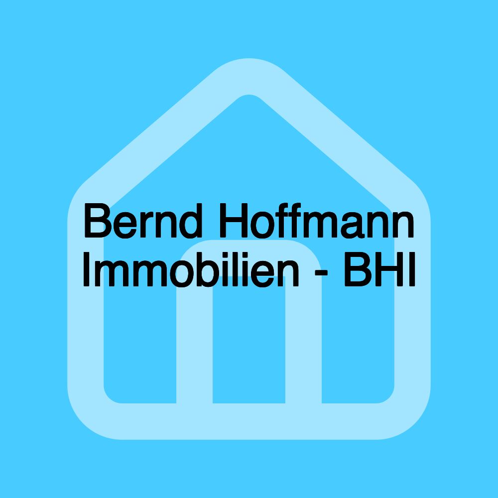 Bernd Hoffmann Immobilien - BHI